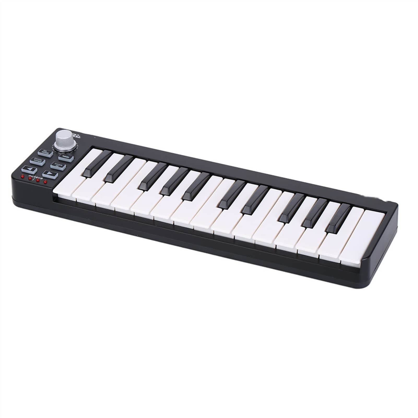 Klawiatura elektryczna 25 Przenośnych Midi Kontroler Midi Klawiatura Mini 25-klawisza USB Midi Kontroler Midi Klawiatura Elektryczna Fortepian