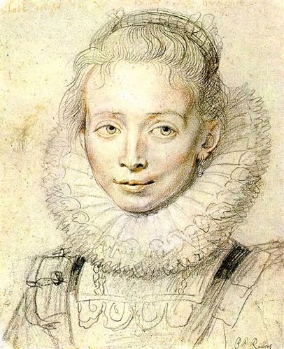 Portrait d'une femme de chambre Peter Paul Rubens pour salon moderne
