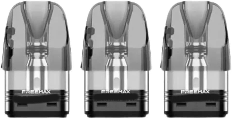 Rexa Replacement Pod XL (0.8 ohm, 3 Pack) for Freemax Rexa Lite, Freemax Rexa S, and Freemax Rexa SQ Kits - Nicotine Free