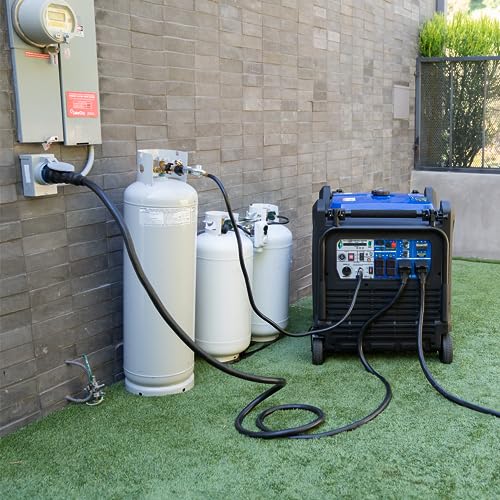Image of DuroMax XP16000iH 16,000-Watt Dual Fuel Portable Digital Inverter Generator - Gas & Propane, Remote Electric Start, Whole Home Power Backup, Transfer Switch Ready, RV & Emergency Ready
