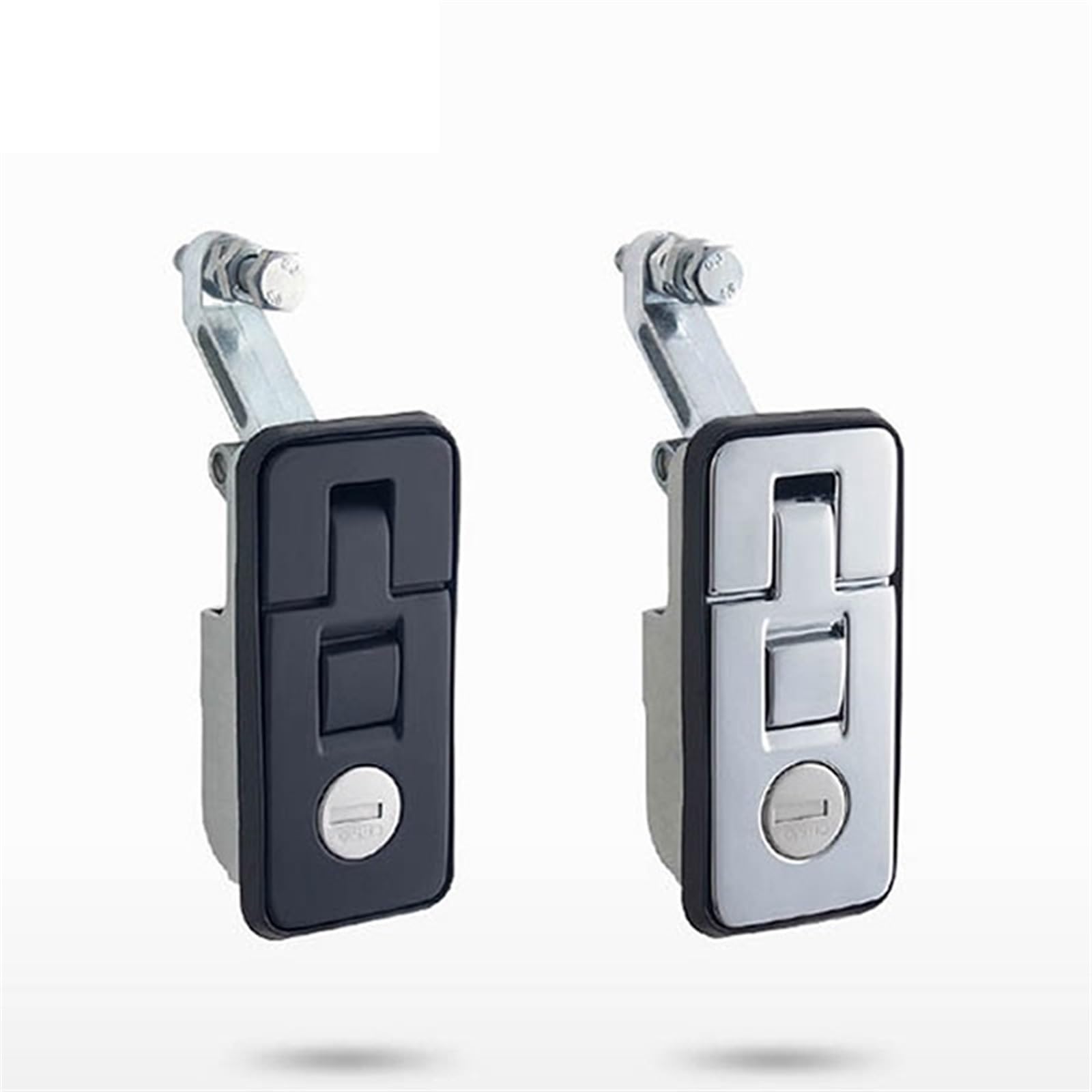 Industrial Lever Locks Vending Cabinet Lock MS6018 Car Trunk Lock to Install Caravan Lock 1Pcs(Chrome)