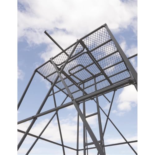 Image of Guide Gear 10' Elevated Hunting Tower Platform Climbing Ladder Stand
