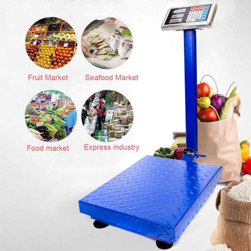 Báscula digital plataforma 300kg de alta capacidad miniatura 2