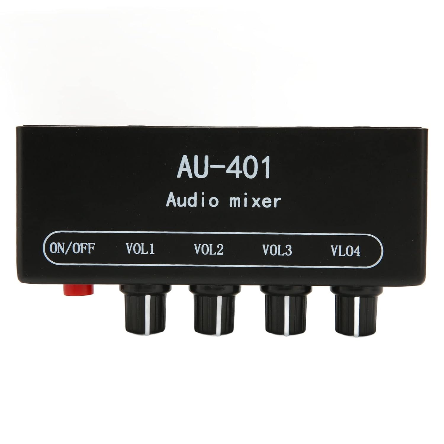 Mini Mixer, 4 In 1 Out Stereo Line Mixer, Independent Volume Control 3.5mm Mini Sound Mixer For