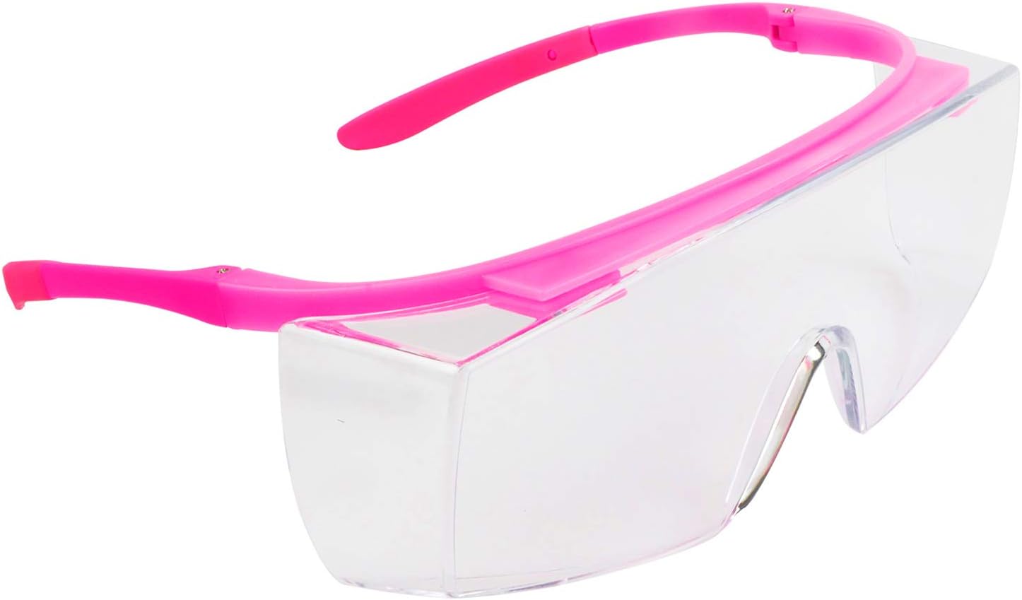 BHTOP Safety Glasses Protective Eye Wear L010 Clear Lens Anti-Fog Goggles Over-Spec Glasses