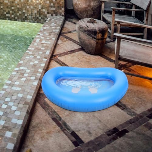 Lavabo inflable para pies POPETPOP para piscinas y spa miniatura 2