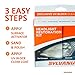 Sylvania Headlight Restoration Kit - Long-Lasting Headlight Repair Kit for Restoring to Like-New Condition - Surface Activator, Exclusive UV Coating, Clarifying Compound & More - No Tools Required