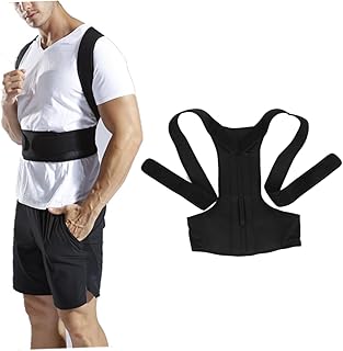 FOMIYES Posture Brace Lumbar Support Posture Support Belt Brace Man Tape