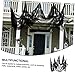 1pc Black Gauze Decoration Ornament Festival Pendant Halloween Fabric Festival Scene Black Creepy Cloth Halloween Props Festival Atmosphere Decor Halloween Decor Halloween Net Prop CAXUSD