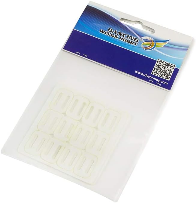 24pcs/Pack Laser-Cutting Fiberglass Hinges 4 Different Sizes for Choice for Fix-Wing Airplane (A-S)