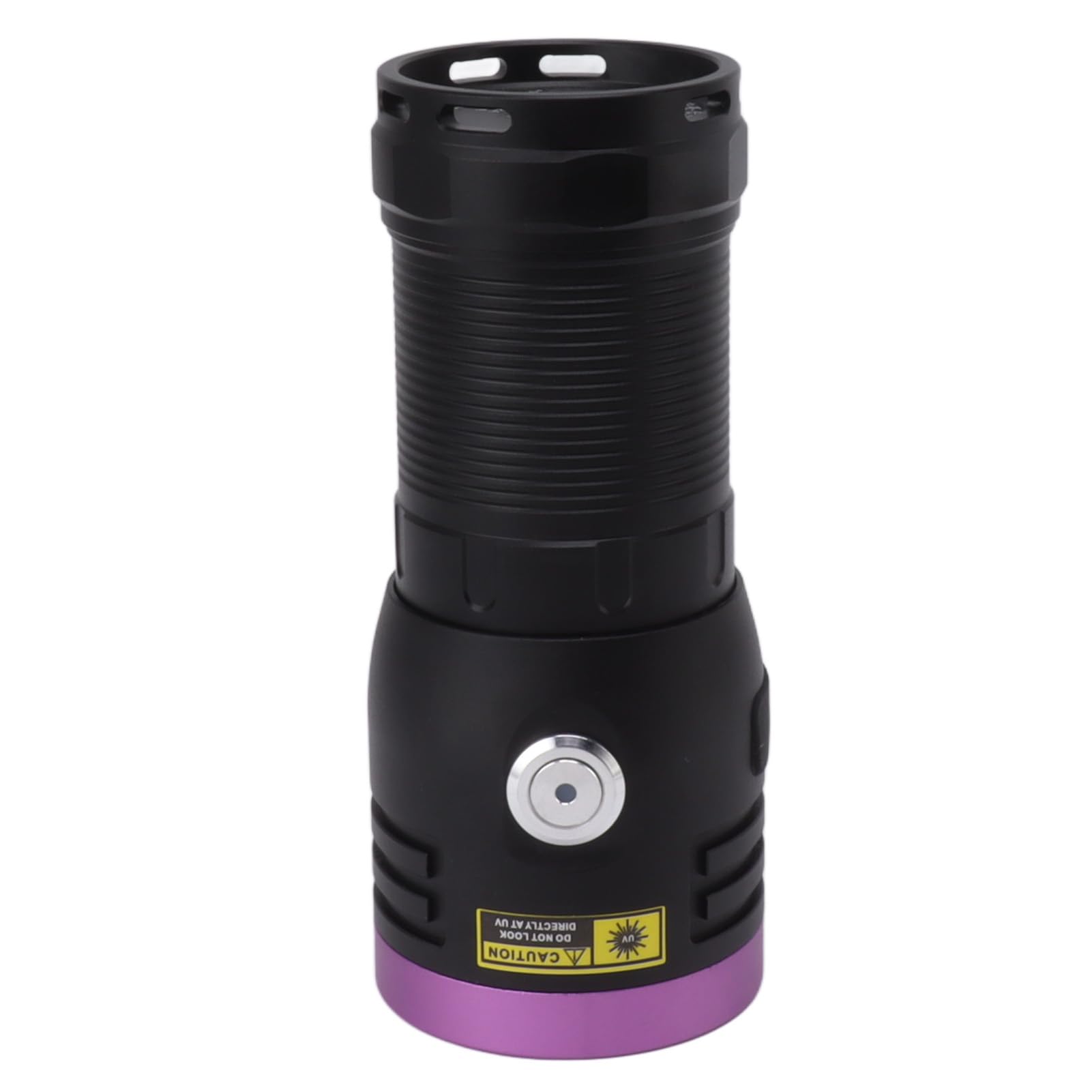 Hyuduo Linterna UV 365 NM Portátil Recargable Tipo C, Linterna Luz Negra Ultravioleta 80 W con 4 Núcleos para Detección de Fluidos y Autenticación