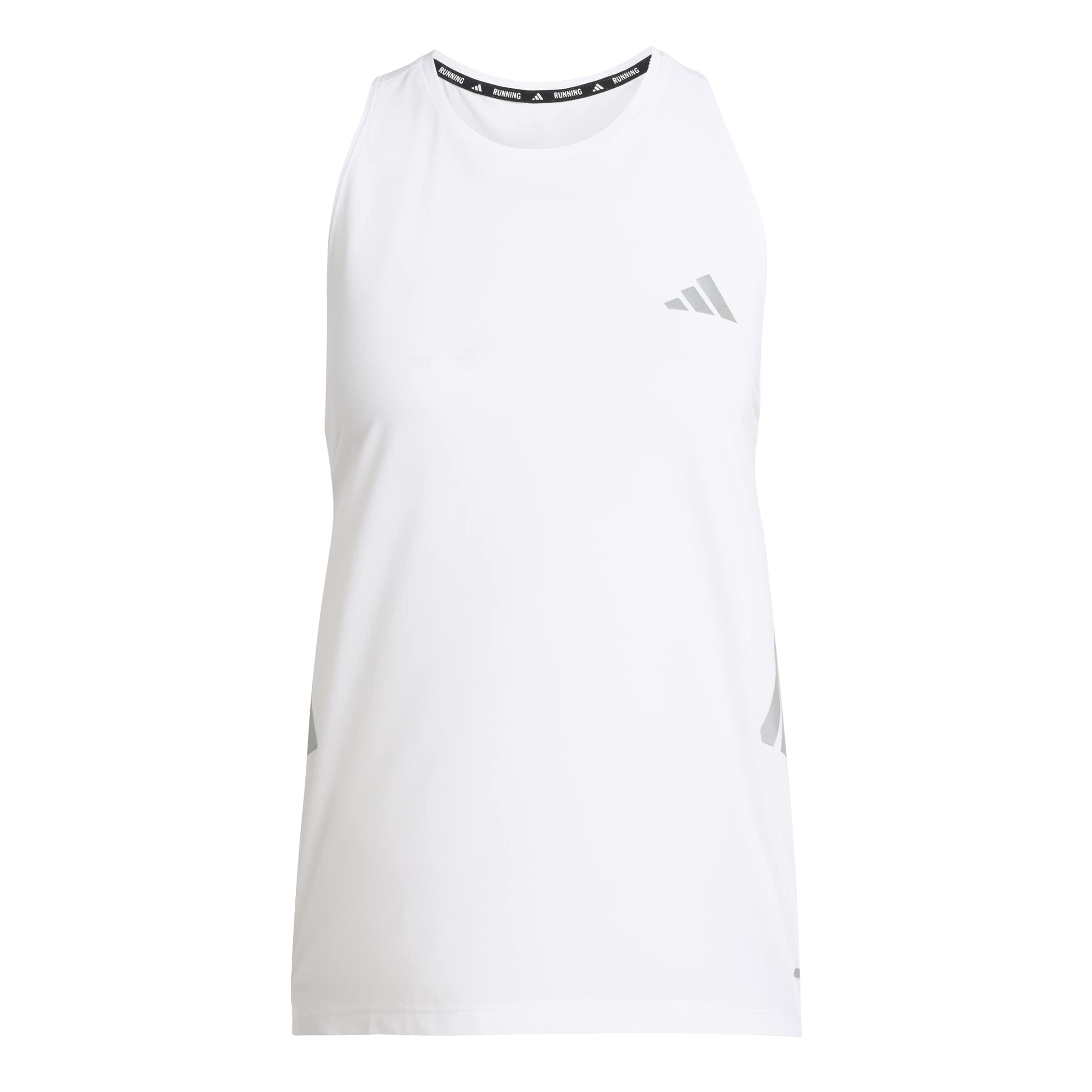 adidas Women's Adi365 Running Climacool Iconic Tank Shirt, White, XS