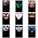 Halloween Monster Neck Gaiter Face Mask Bandana (9 Pack) - Neck Gators Face Coverings for Men & Women for Halloween