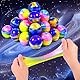Slime Party Favors,24-Pack Galaxy Slime Balls, Stretchy, Non-Sticky, Mess-Free for Kids, Stress Relief Toys, Party Favors, and Classroom Rewards