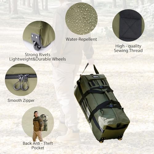 Duffle Bag with 80L Capacity