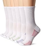 Fruit Of The Loom Women's 6 Pack Crew Socks