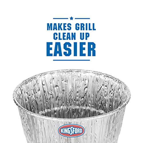 Kingsford Disposable Drip Bucket Liners, 10 Count Aluminum BBQ and