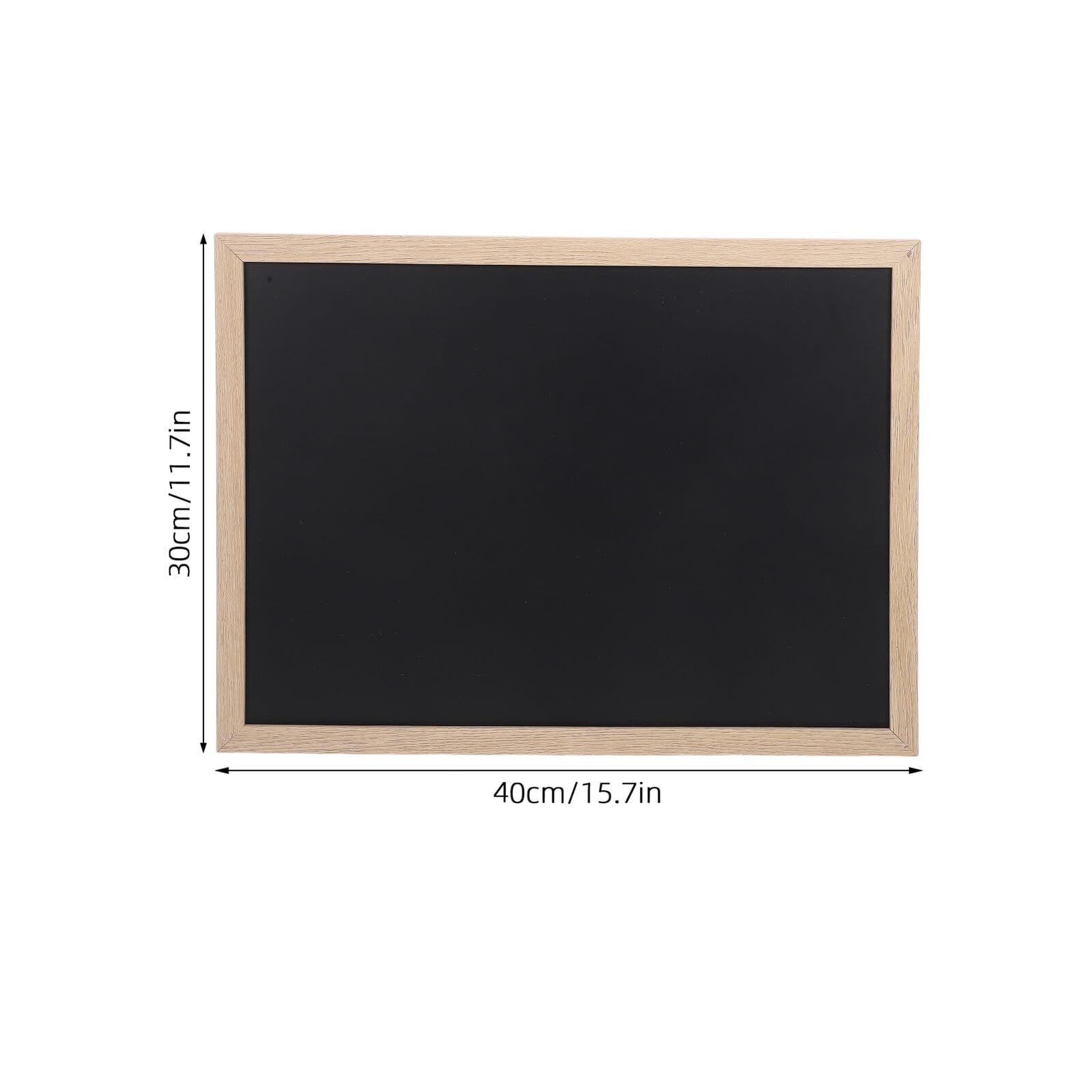 2 Stück Kleine Kreidetafeln aus Holz 40X30cm Abwischbar Wiederverwendbar Tischtafel für Buffet Hochzeit Bar Küche