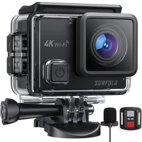 黒いアクションカメラ