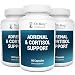 Dr. Berg's Adrenal & Cortisol Support Supplement - Natural Stress & Anxiety Relief for a Better Mood, Focus and Relaxation; Turn Off Your Busy Mind, Vegetarian Ingredients : 90 Capsules (3 Pack)