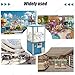 CUTANGELAR Industrial Candy Dispenser, Load Capacity 7kg, Toy Vending Machine - Game Store Coin Operated, Retail Store Free Electricity Candy Machine(Blue)