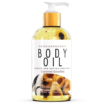 PrideandBeauty After Shower Oil. Skin Hydrating Oil. Body Oil Scented. Body Oils For Women Dry Skin. Caramelized Pear