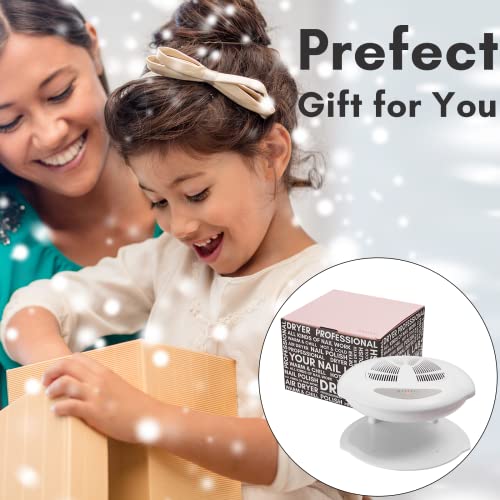 Makartt Air Nail Dryer For Both Hands And Feet 400W Air Nail Fan Blow Dryer For Regular Nail Polish Automatic Sensor Warm Cool Breeze Home And Salon Use No Harmful To Hands Feet C-02 #TOP7