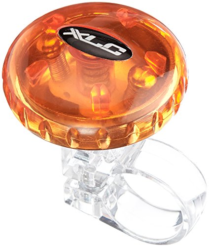 XLC Bicycle Bell Children DD M12 Diameter 36 mm, Children's, Fahrradglocke DD-M12 durchmesser 36 mm, Orange, 3.6x3.6x4cm