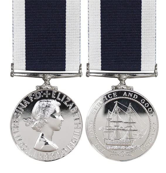 Médaille Royal Navy Long Service Good Conduct cadeau idéal pour un collectionneur
