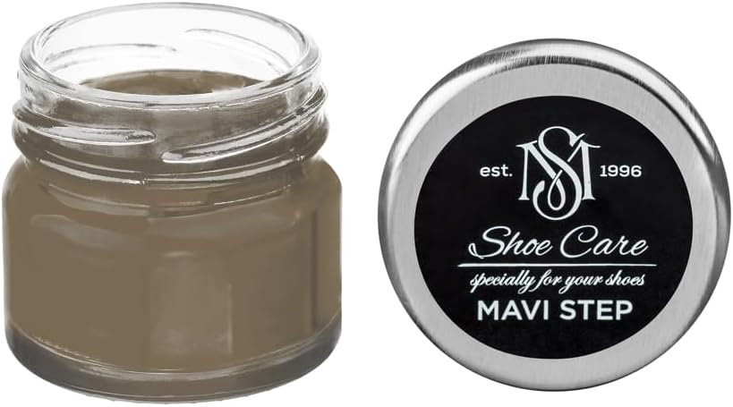 Universal Leather Dye - NCS S 6010-Y10R Dark Umber Grey Brown - High Coverage Leather Paint for Shoes, Bags, Canvas & Sneakers by MAVI STEP - 3.40 fl oz / 100 ml