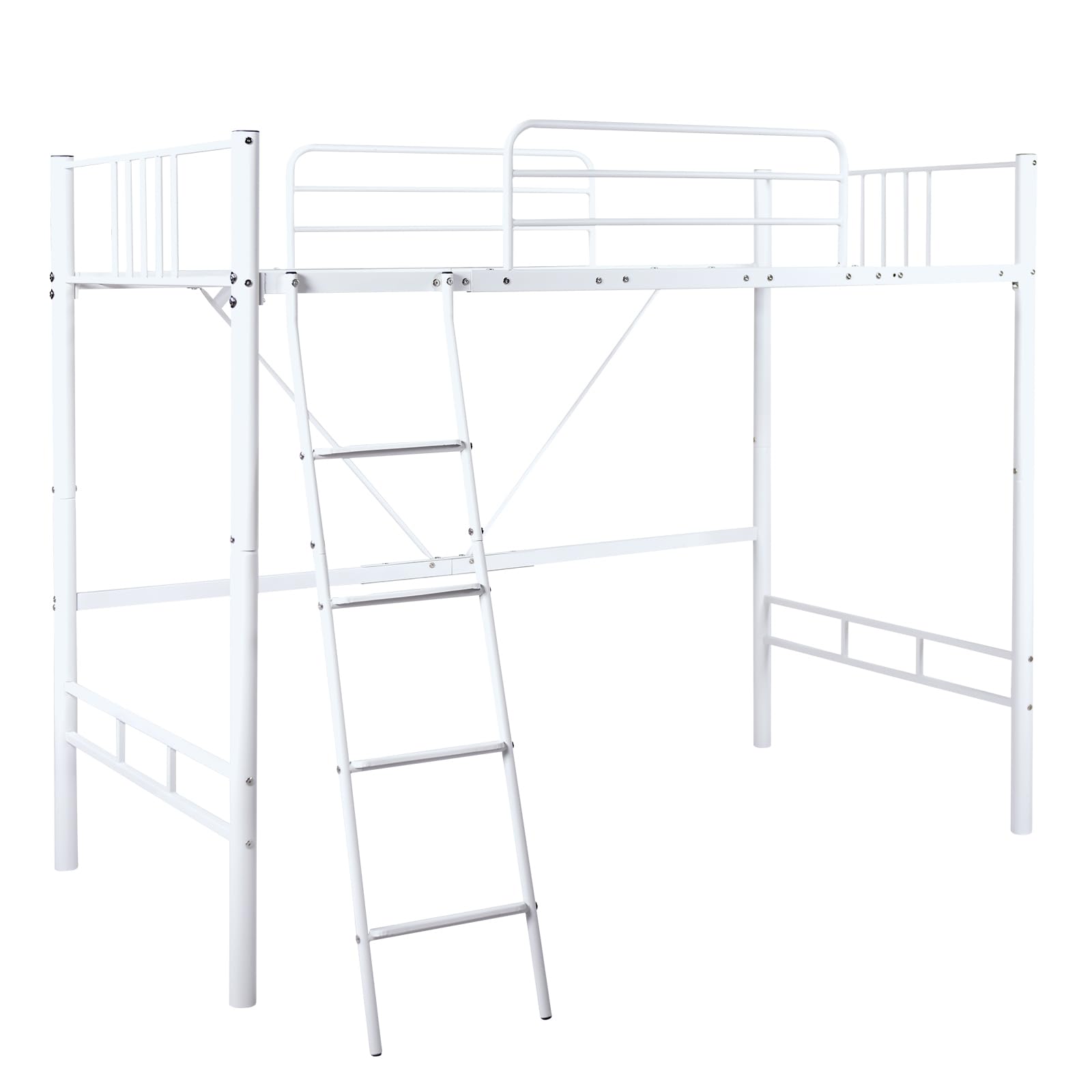 Amazon｜Bizdoris ロフトベッド 幅206cm シングル 大人用 子供