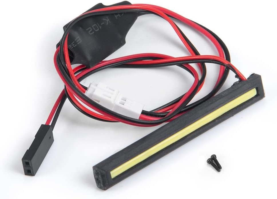 RC-Hub Roof Lamp COB LED Light Bar Spotlight Headlight for 1/24 Axial SCX24 AXI90081 Deadbolt RC Crawler Car