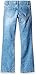 The Children's Place Girl's Basic Bootcut Jeans, Md Worn Stone, 10