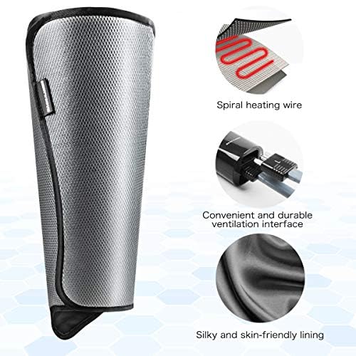 ezoubuy Smart Air Compression Leg Massager,Foot Calves Massage for Pain Relief and Blood Circulation- MultiColour