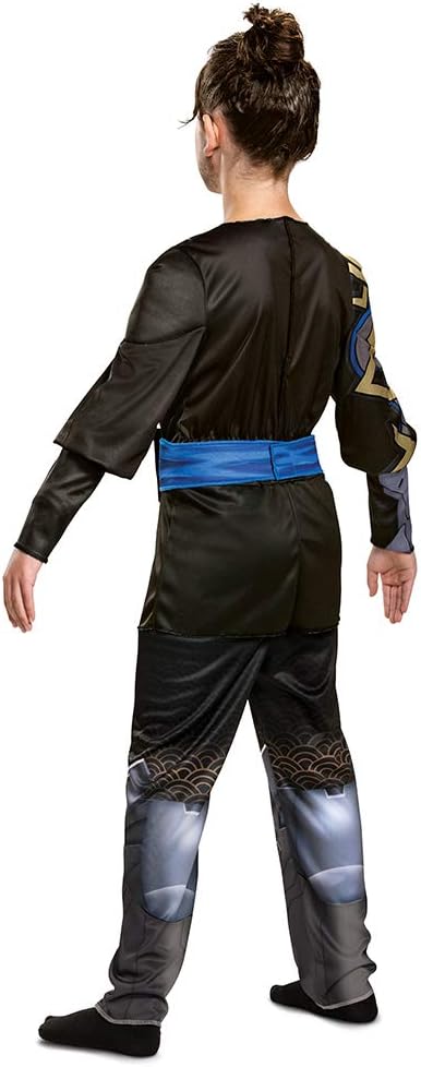 Overwatch Hanzo Costume, Deluxe Video Game Inspired Character Outfit for Kids