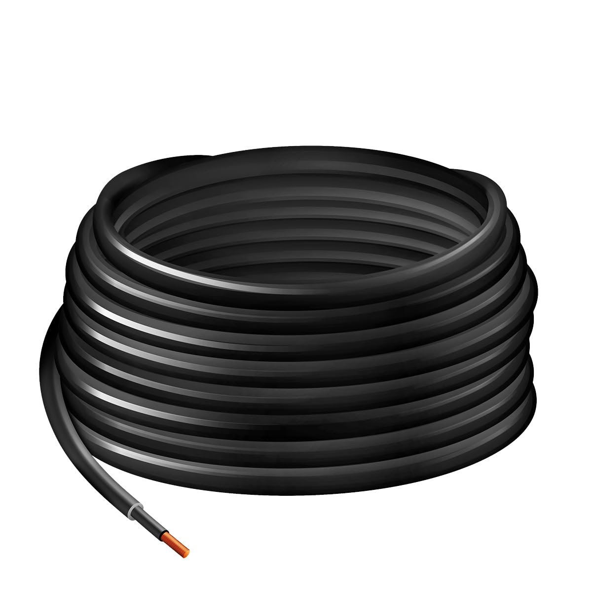 LogiLink PHC0200 - Solar-Installationskabel, H1Z2Z2-K, 6 mm², CU, schwarz, 25 m