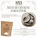 MB Herbals Alum Powder 8 oz / 0.5 lb / 227g | Deodorant | After Shave | Leather Fabric and Paper Mordant | Do Not Ingest | External Use Only