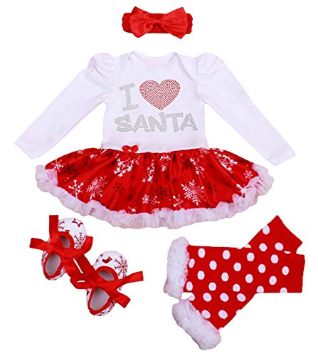 Robe body bébé fille rouge de qualité supérieure vêtement chic L
