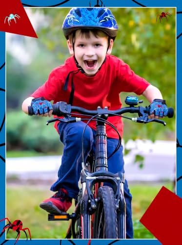 Image of Boao 3 Pairs Kids Half Finger Bike Gloves