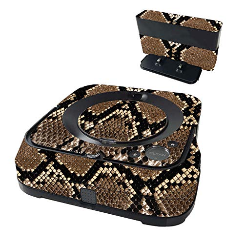 MIGHTY SKINS MightySkins Skin Compatible with iRobot Braava Jet m6 - Rattler | Protective, Durable, and Unique Vinyl Decal wrap Cover | Easy to Apply and Change Styles | Made in The USA