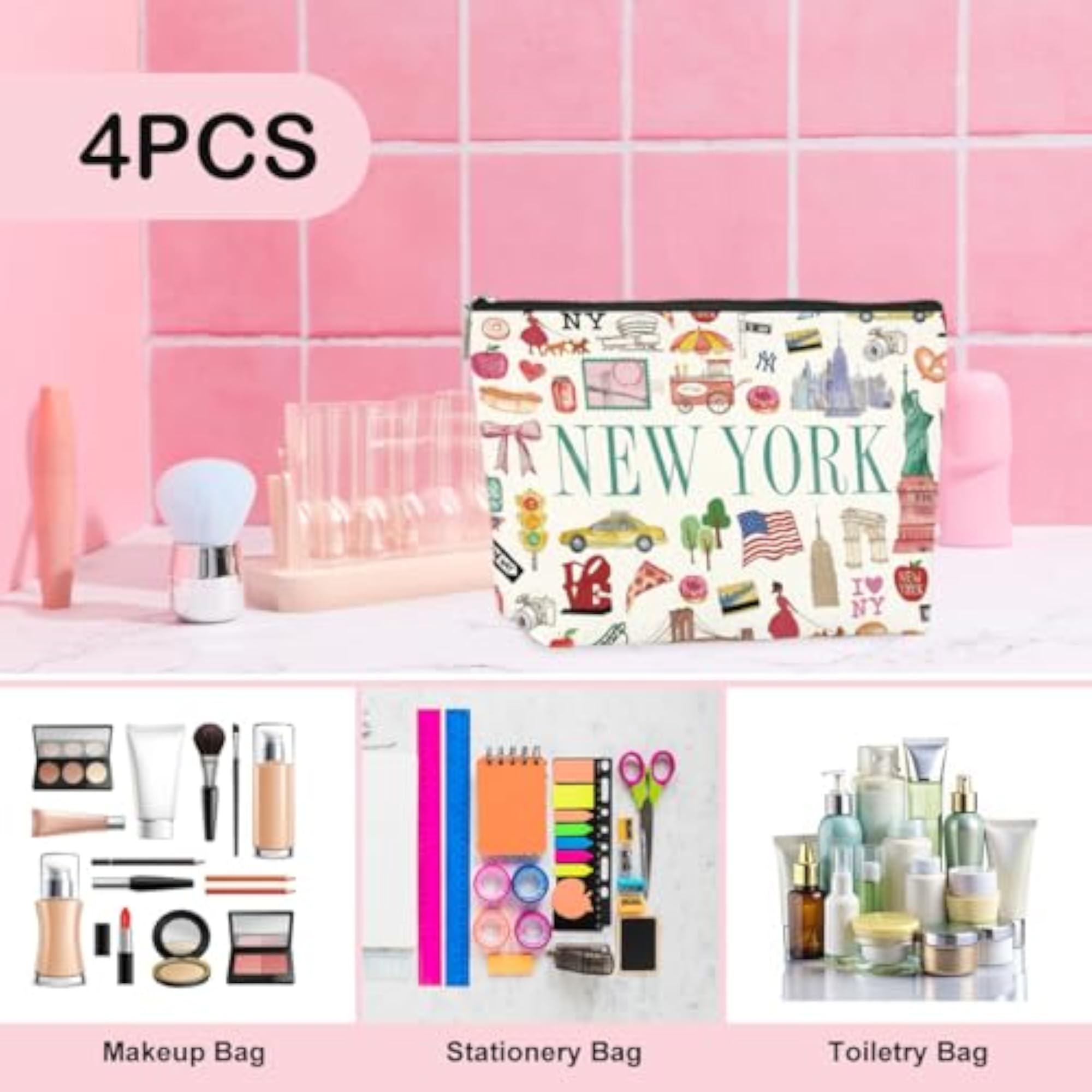 Wedding Gift Birthday Gifts Teacher Nurse Makeup Bag