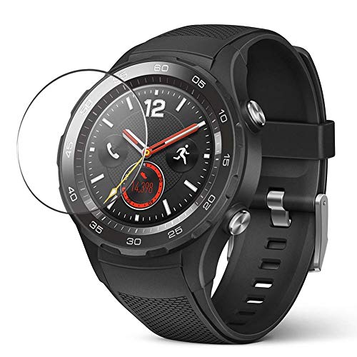 Puccy 4 Pack Screen Protector Film, compatible with HAUWEI Watch 2 Watch2 TPU Guard （ Not Tempered Glass Protectors ）
