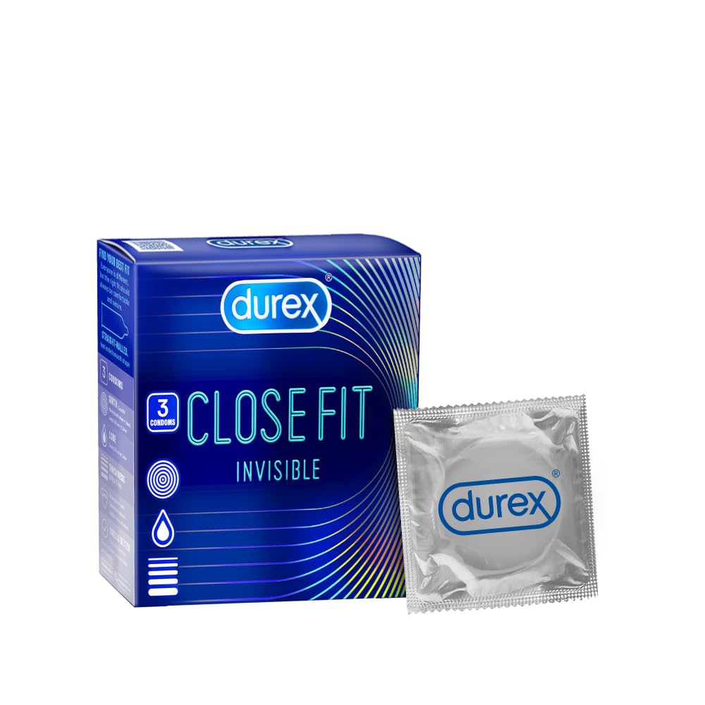 Durex Close Fit Invisible Condoms for Men - 3s | Ultra Thin Condom-image-25