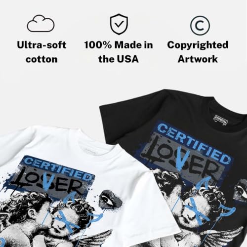 Image of DopeSkill Graphic Tee Streetwear Hip Hop Hypebeast Street Style Crew Neck Unisex T-Shirt Sneaker Colour Matching Shirts Angel