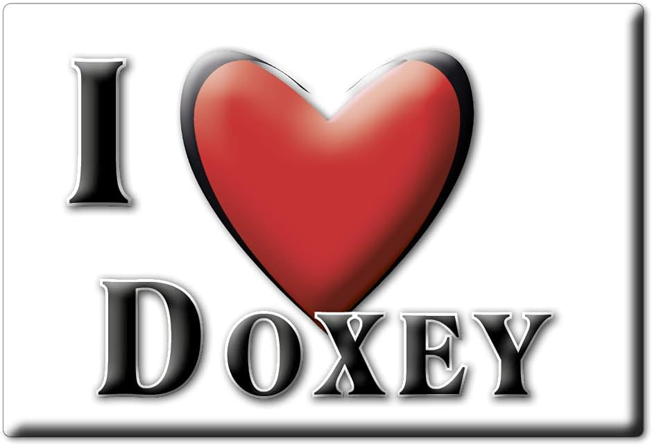 Enjoymagnets DOXEY (ENG) FRIDGE MAGNET ENGLAND ENGLAND SOUVENIR I LOVE GIFT PRESENT