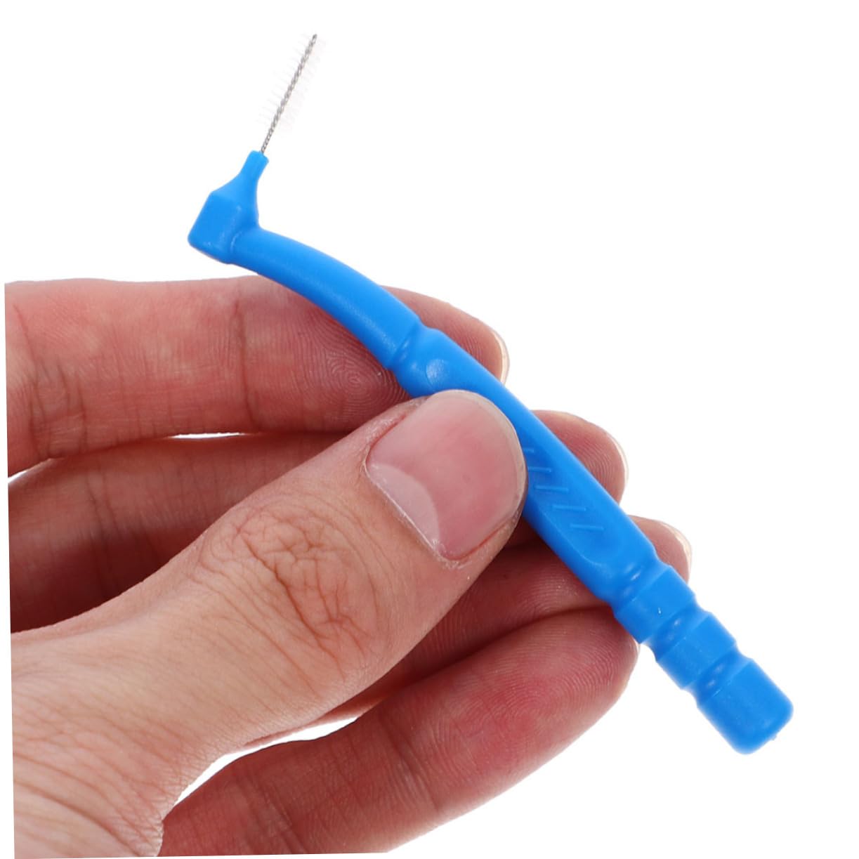 VICASKY 5 Set Spazzolino Interdentale Finisce Viaggio Portatile Sottile Facile Dente Orale Angolato Intercapedine Piccolo Multipack Adulti Compatto A Forma Di Lana Di Nylon 30 Pezzi*5