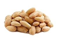 Vista 1 de Nutstop.com Almendras blanqueadas tostadas saladas bolsas de 3 libras - Bolsas individuales Bolsas de 3 libras