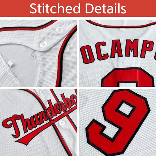 Camiseta de béisbol personalizada con conciencia sobre el autismo para adultos y jóvenes, diseño de piezas de rompecabezas, camisa de equipo de sóftbol con botones miniatura 7