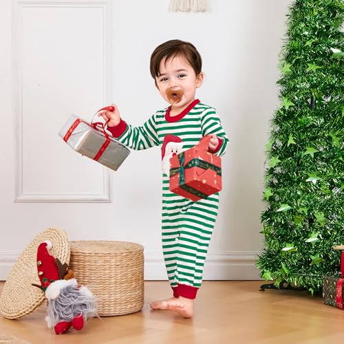 My First Christmas Baby Boy Girl Outfit Newborn Santa Claus Clothes Long Sleeve Romper Jumpsuit Fall Winter Clothes2