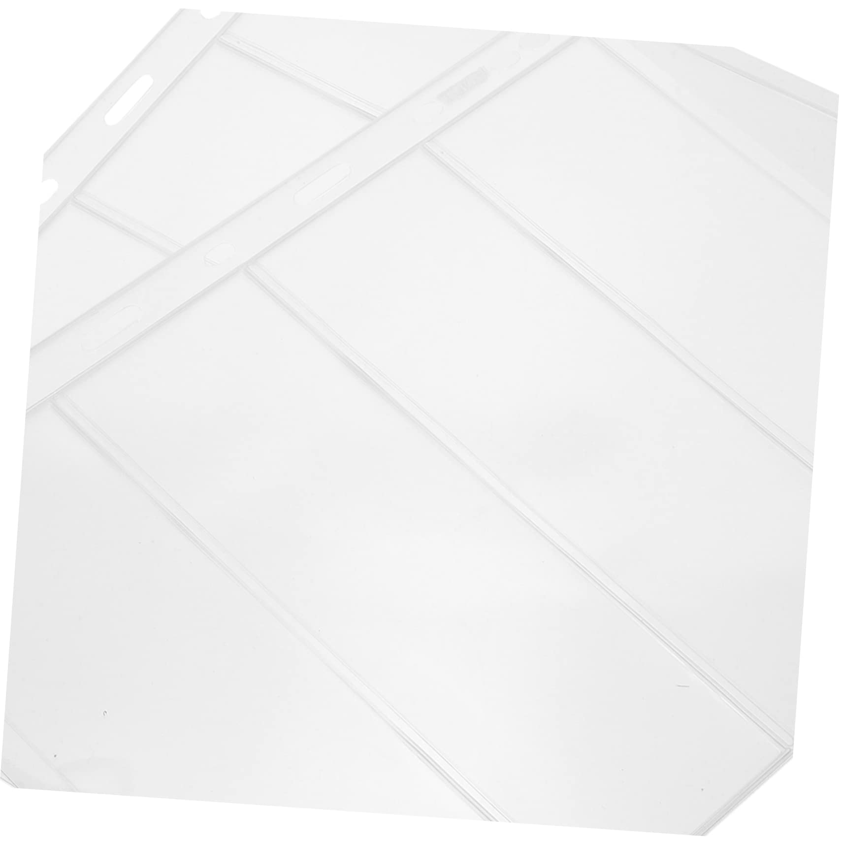 Pages D’album à Timbres Pvc 20 Feuilles à 9 Trous Standard